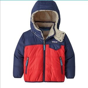 Reversible toddler winter coat